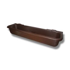 Fodertrug med en kapacitet på 120 liter, perfekt til store dyrebesætninger.