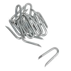 Hulekrampere, 1 kg pakke med ca. 270 stk, godt til hegn.