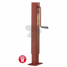 Støtteben til trailer 3500kg, Justering 300mm