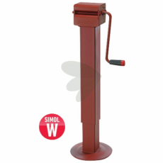 Støtteben til trailer 5440kg, Justering 400mm