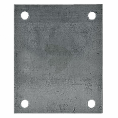 Bundplade til støtteben