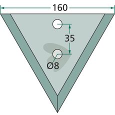 W174 spids for høj præcision og effektivitet i forskellige skæreapplikationer.