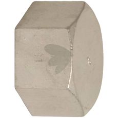 Kappe til rørsystemer, 1/4 tomme, anvendelig i traktor- og byggestyring.