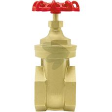 Detaljeret billede af skydelukkeventil 3/4", anvendes til effektiv væskeregulering i systemer.