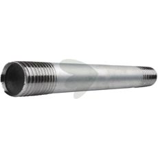 Rørnippel 1/2" x 500mm, perfekt til rørinstallation og tilslutninger.