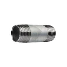 Rørnippel 3/4" x 80mm, robust og pålidelig til forskellige rørsystemer.