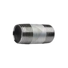 Rørnippel i størrelse 1 1/4" og længde 60mm, ideel til alsidig installation.