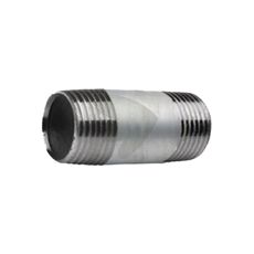 Rørnippel 1 1/4" x 80mm anvendes til rørledninger i forskellige applikationer.