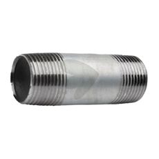 Rørnippel 2" x 180mm, fleksibel og holdbar til installationer.