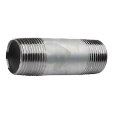 Rørnippel 2" x 200mm, perfekt til større rørsystemer.