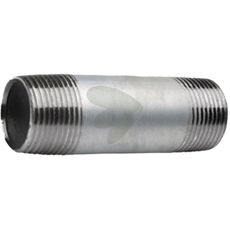 Lang rørnippel 2 1/2" x 300mm, perfekt til udvidelse af rørledninger.