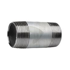 Holdbar rørnippel 4" x 120mm, designet til brede anvendelsesområder.