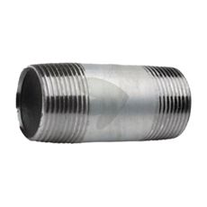 Rørnippel 4" x 150mm, ideel til robuste og pålidelige rørforbindelser.