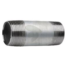 Rørnippel 4" x 250mm, perfekt til langsigtede rørinstallationer og reparationer.