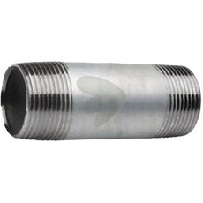 Lang rørnippel 4" x 300mm, fremragende til omfattende rørsystemer og installationsbehov.