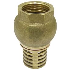 Fodventil 1 1/4" til nem kontrol af vandtryk i system uden fjedre.