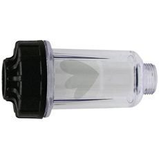 Kvalitetsfiltersi til effektiv filtrering af vand med 3/4" forbindelser.