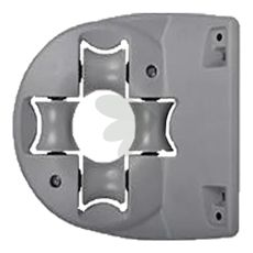 Effektiv slangeføring til præcis vanding og håndtering i haven.