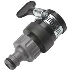 Fleksibel haneanslutning til gevindløse vandhaner, nem at bruge.