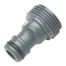 Skruestik med udvendigt gevind for nem installation og tilslutning.