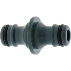 Praktisk 2-vejs koblingsforbindelse for effektiv slangehåndtering.