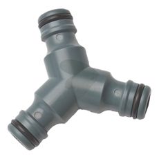 3-vejs koblingsforbindelse til fleksibel og effektiv slangeopsætning.