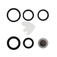 Pakningssæt til enklere reparation af lukkeventiler.