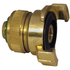 Klovkobling 3/4", perfekt til større slanger og vandsystemer.