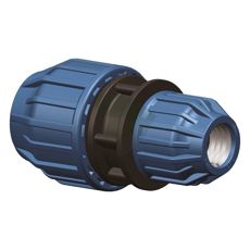 Reducerende rørkobling 20 x 16mm, til effektiv tilpasning af rørdimensioner.