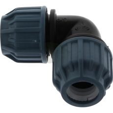 Vinkelrørskobling 25mm, perfekt til tilpassede rørføringer.