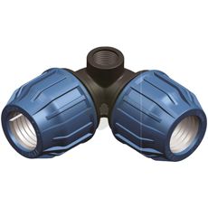 Vinkelrørskobling 25mm, for nem styring af rørsystemer.