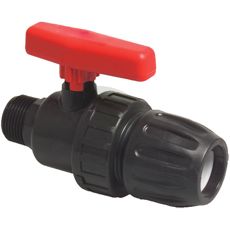 1 1/4" UD kugleventil til kraftfuld flowstyring.