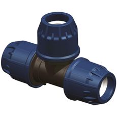 T-rørkobling 25mm, effektiv til at skabe grene i rørledninger.