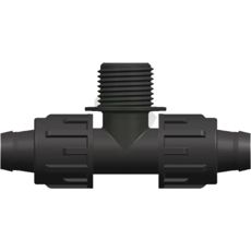 T-rørkobling 17 sikrer god flow i rørsystemet.