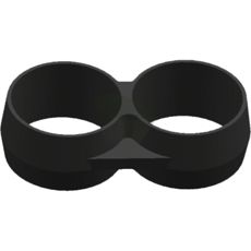 Dobbeltring 16, ideel til tætning og forbindelse af rør.