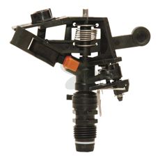 Halvcirkel sprinklersystem 10,5 - 12,5 for optimal vanding af haver.