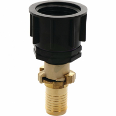 IBC-Adapter lang S60x6 med klo-kobling