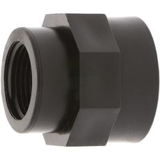 Reducerende hylster 1" x 3/4" for effektiv tilpasning af forbindelser.