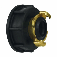 IBC-adapter ekstra kort S60x6 med klokobling