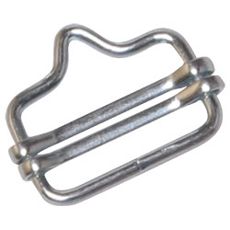 Samlelås til bånd 10-20 mm, galvaniseret, 5 stykker til holdbare og stærke tilslutninger.