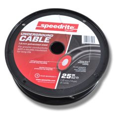 Foderkabel 2,5mm dobbeltisoleret i 25m længde, perfekt til landbrug og kontakt.