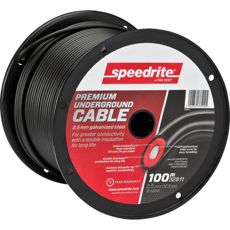 Sikker og effektiv foderkabel 2,5mm i 100m til elektriske hegn.