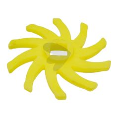 Højre slidbøsninger med 10 fingre, mål 256x30x40,5 mm.