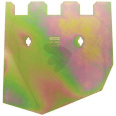 Højre skråplade 6x257x264mm, optimalt for professionel skæring.