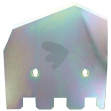 Venstre skråplade 6x257x264mm, vigtig for effektiv maskindrift.