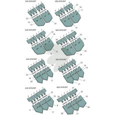 Skråplade venstre 660 AFN, optimerer ydeevne og effektivitet.