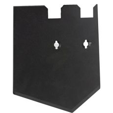 Skråplade højre 265x212mm, forbedrer skæreresultat indenfor landbrug.