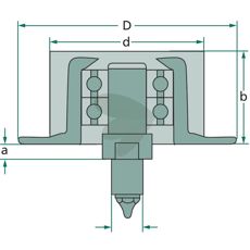 Komplet rulle, perfekt til reparationer af landbrugsudstyr.