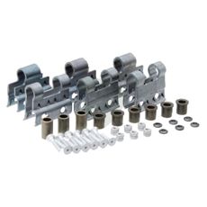 Låsesæt for 3 remme, deling 35 mm, giver øget stabilitet og sikkerhed.