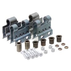 Låsesæt med to remme til deling 40 mm, perfekt til forskellige anvendelsesområder.